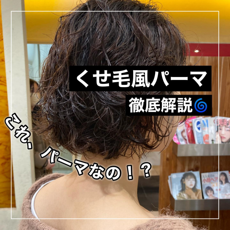 自然体でお洒落を楽しむ くせ毛風パーマ を表参道現役美容師が徹底解説 美容のスペシャリストが集結するcura クーラ がお届けするメディアサイト 原宿 渋谷 美容院
